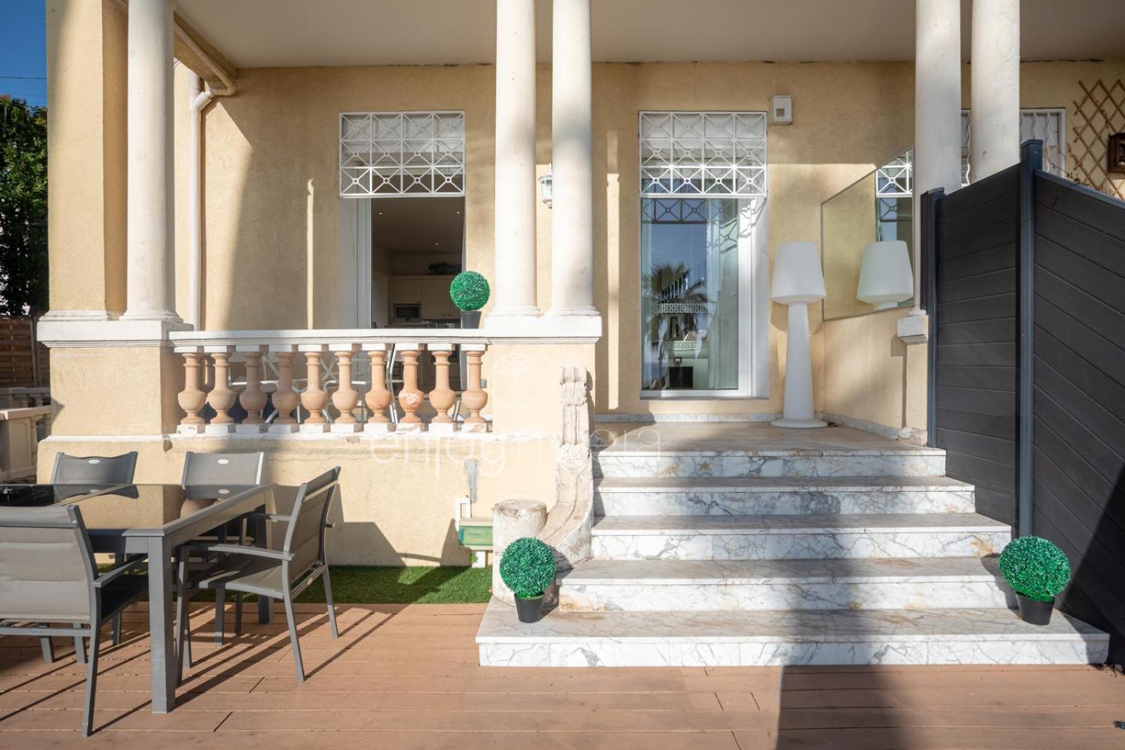 " Paradis En Rez De Jardin " Standing - Vue Mer - Piscine Privee Vallauris Exterior foto